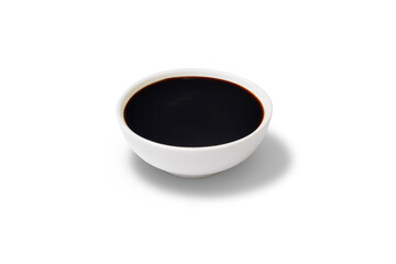 Delicious unagi sauce on a white background