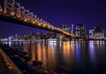 New York skyline with Queensboro Bridge