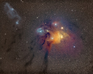 colorful nebula © REDDY71
