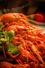 boiled lobster