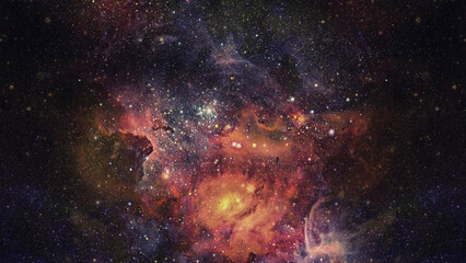 Fototapeta na wymiar Image of the nebula in deep space. Elements of this image furnished by NASA.