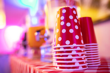 birthday cake with candles