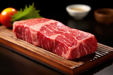 Fototapeta premium raw beef 