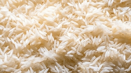 grain of rice background texture created with Generative AI technology