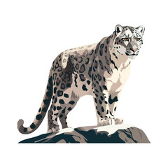 Large cheetah design