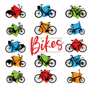Bicicletas diversos modelos y tamaños