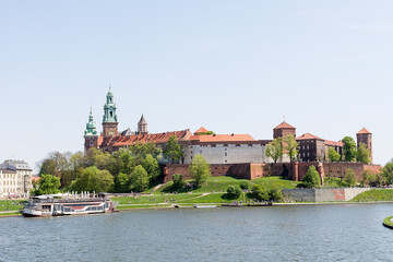 Obraz premium Castle Wawel in Krakow (Poland)