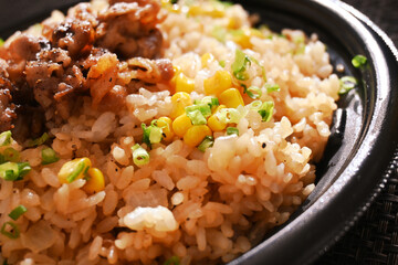 ビーフペッパーライス