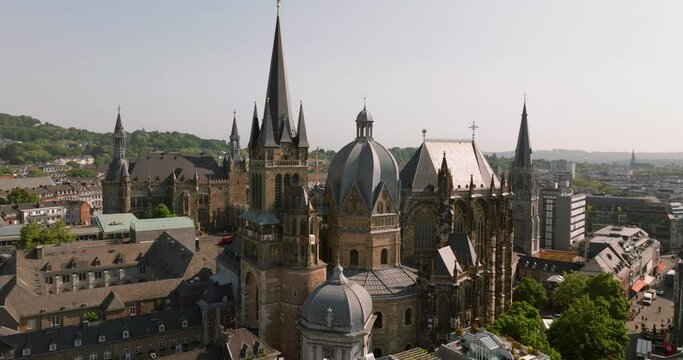 Aachen Aerial Footage