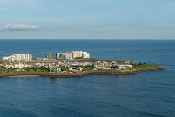 view of Ocean reef island, Panama City