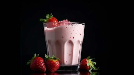 sweet strawberry drink