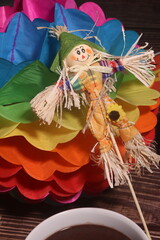 Obraz premium Espantalho para festa Junina