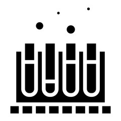 The Black Chemical Icon Symbol is Perfect as an Additional Element to your Design