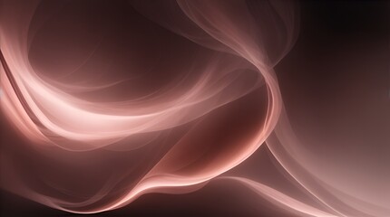 A beautiful abstract old rose smoke backdrop for a product presentation. Generative AI