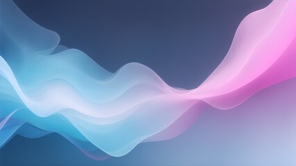 A beautiful abstract trailing smoke pink and light blue backdrop for a product presentation, detailed and crisp image. wallpaper background. Generative AI