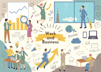 ビジネスシーン素材集