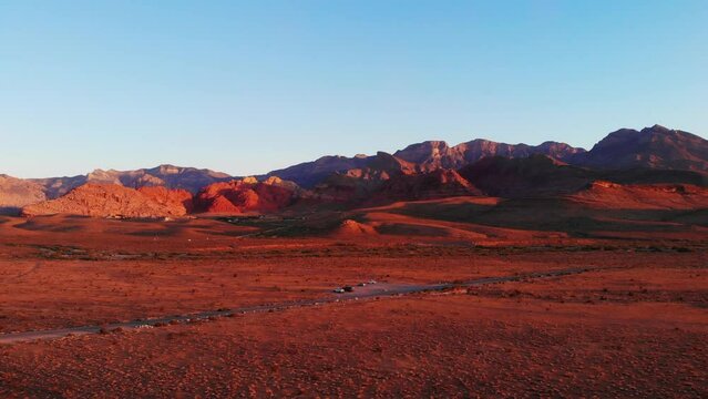 Nevada Scenic overlook and rest stop  near Red Rock Canyon