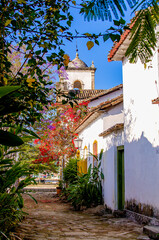 beautiful day in the historic city of Paraty - RJ