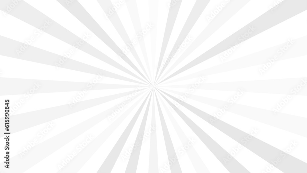Wall mural abstract white colorful ray burst background. sunburst background. vector pattern texture.