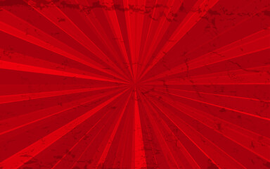 abstract red colorful ray burst background. vector pattern texture. sunrays background. trendy design