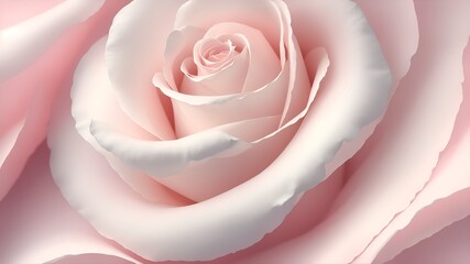 A beautiful abstract pink rose backdrop for a product presentation, detailed and crisp image. wallpaper background. Generative AI