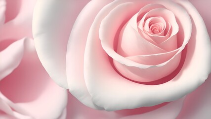 A beautiful abstract pink rose backdrop for a product presentation, detailed and crisp image. wallpaper background. Generative AI