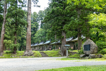出羽三山（羽黒山）「末社の社たち」 in 山形県鶴岡市