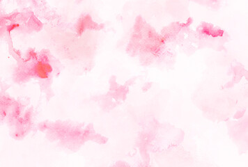 背景素材_水彩テクスチャ_ピンク