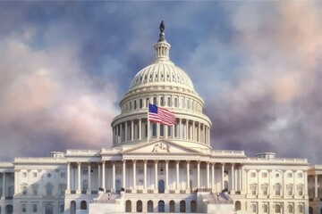 Fototapeta premium country capitol building