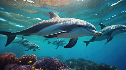 Fototapeta premium shark in aquarium