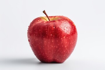 Obraz na płótnie Canvas Apple, Fresh apple isolated on white background. Generative Ai
