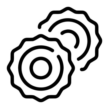 recommend clip art: ravioli line icon
