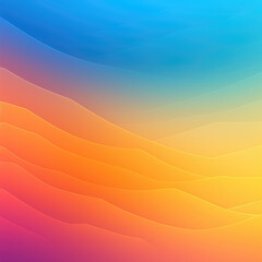 retro gradient background with muted bright colours