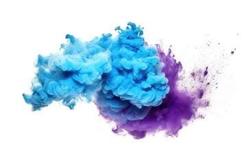 blue liquid foundation