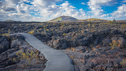 Hike along Caves Trail | Craters of the Moon National Monument and Preserve, Idaho, USA