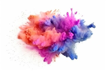 Fototapeta premium watercolor paint splashes