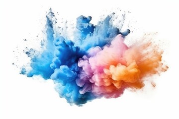 Fototapeta premium abstract watercolor background with splashes