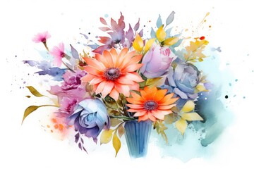 watercolor flowers watercolor painting