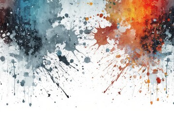 abstract background with splashes