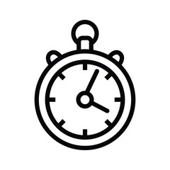 Stopwatch vector icon