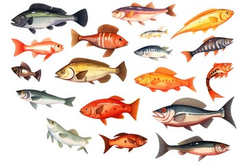 collection of fish