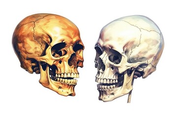 Obraz premium skull and crossbones