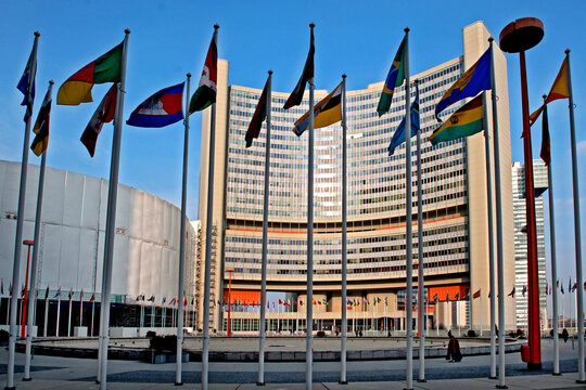 Vienna International Centre, UNO City. Viena. Austria.