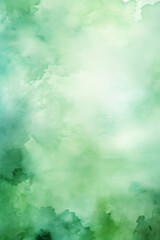 abstract watercolor background green