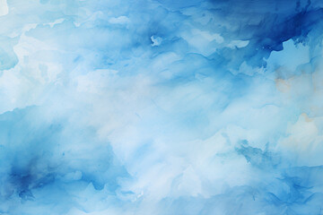 abstract watercolor background blue
