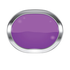 Violet shiny button