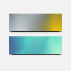 vector abstract gradient background banner template