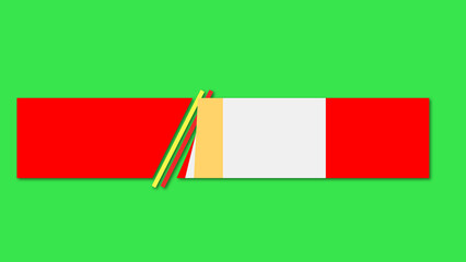 Fototapeta premium Trendy new slice lower third animation for media television entertainment. Call out title action video element. News channel name intro, title animation. Dynamic minimal l3rd bg.
