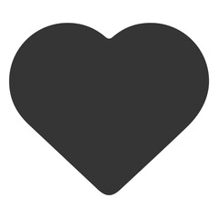 Obraz premium heart icon ハートアイコン 塗り