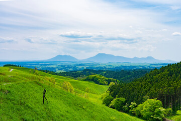 阿蘇くじゅう国立公園の景観（産山村付近） © k_river
